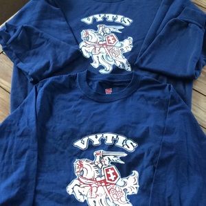 NWT 2 VYTIS Lithuania’s Coat of Arms Shirts S